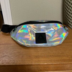 Reebok Iridescent Silver Fanny Pack